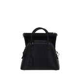 Margiela Black Calf Leather Bos Taurus Handbag